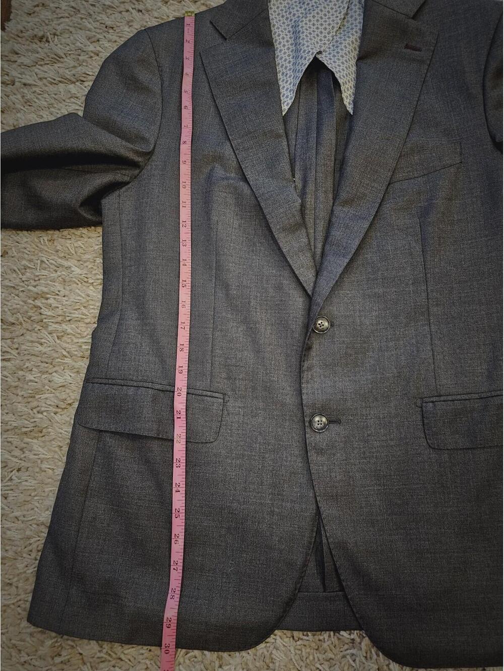 Vitale Barberis Canonico Blazer 44S Lazio Made In Italy - Picture 4 of 11